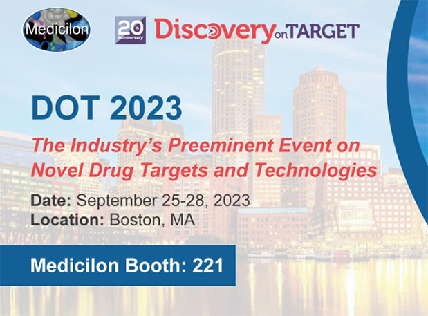 在DOT2023探索新型靶点，HJC黄金城平台戴学东博士带领团队赴会