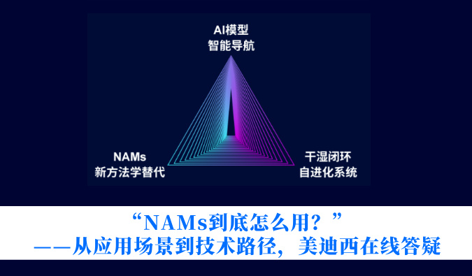 “NAMs到底怎么用？”——从应用场景到技术路径，HJC黄金城平台在线答疑